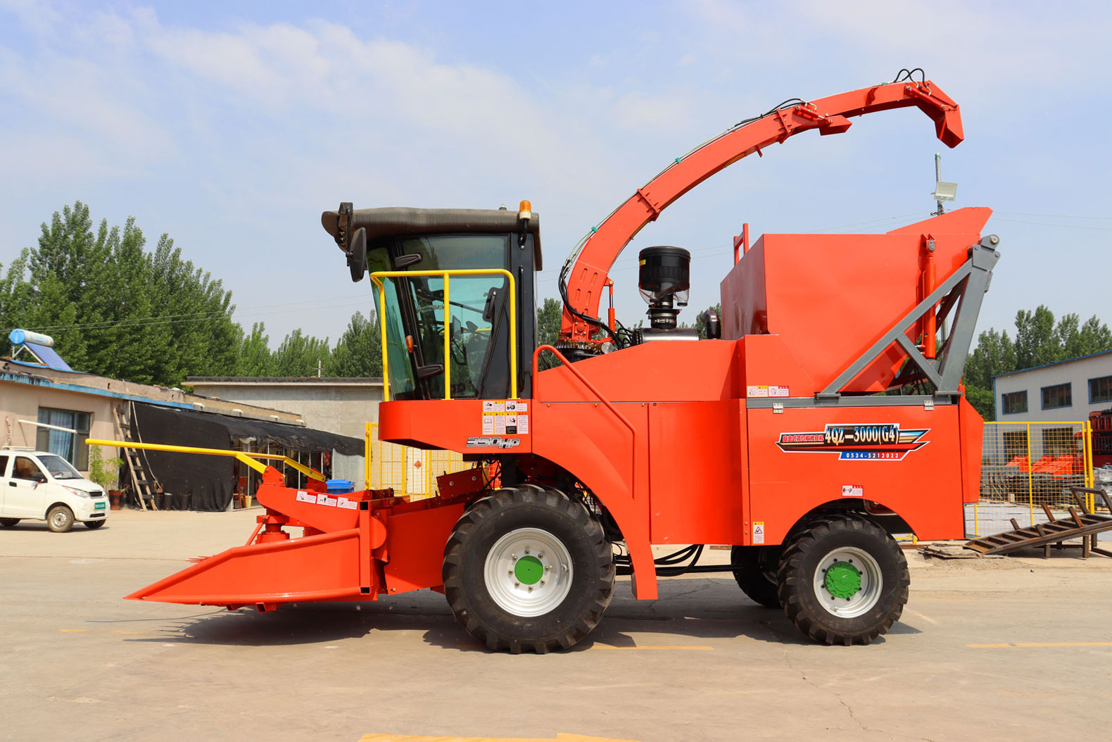 2.840m Self-Propelled Corn Feed Harvester