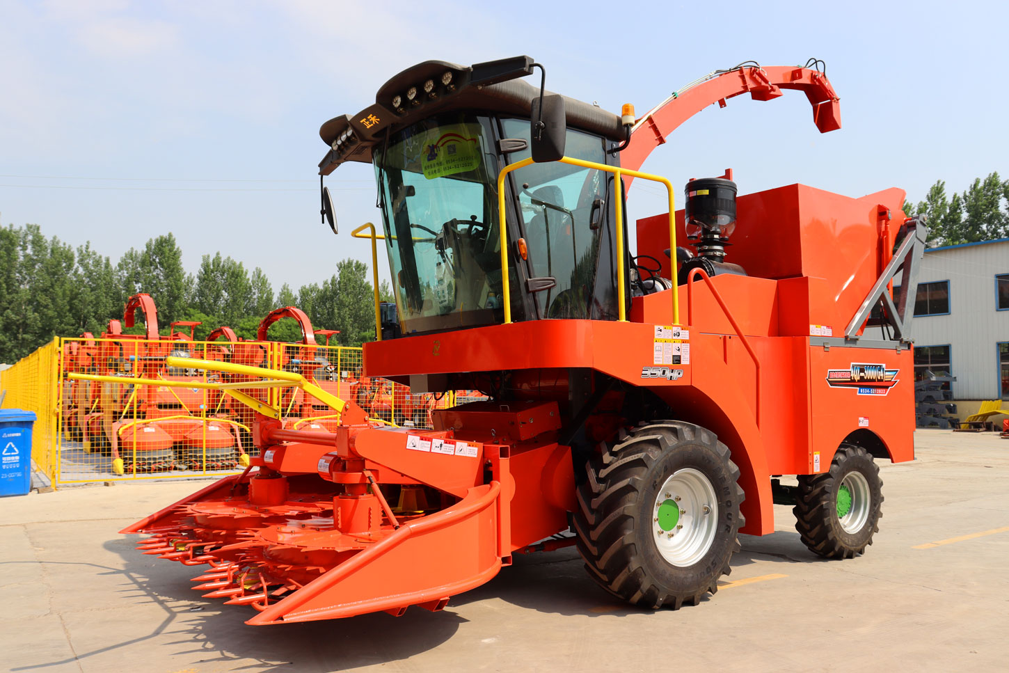 2.840m Self-Propelled Corn Feed Harvester