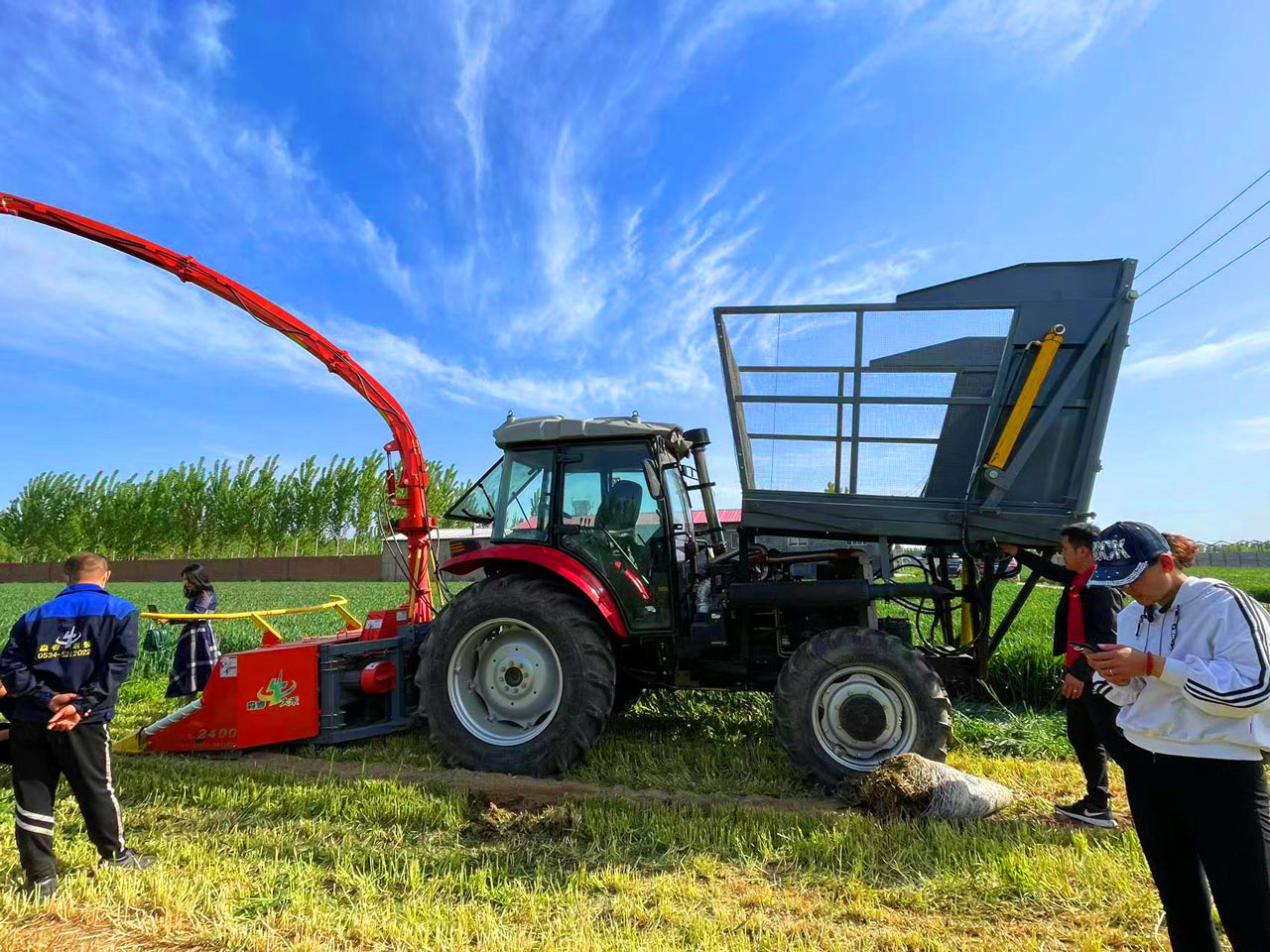 2.220m Automatic Silage Making Machine