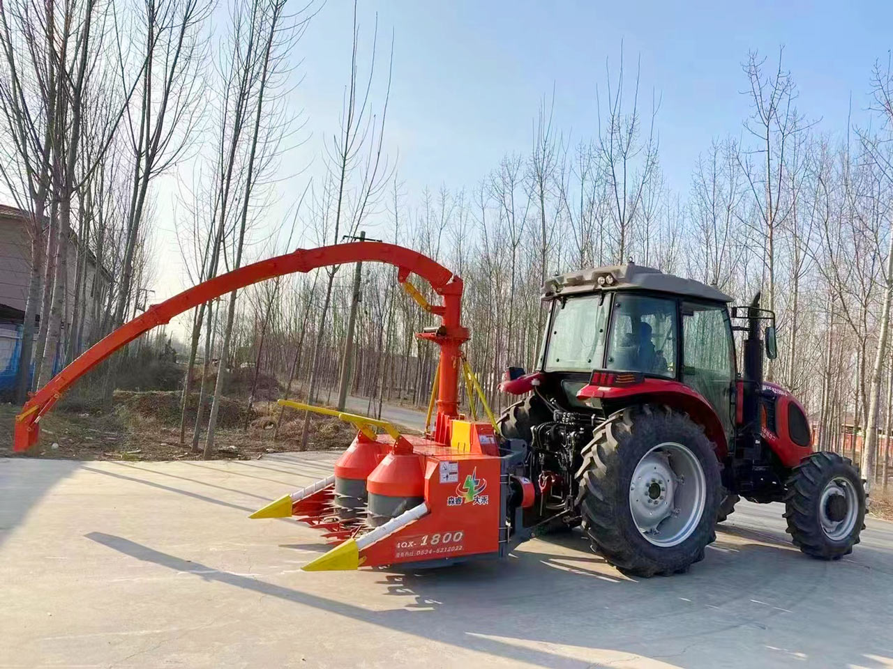 1.585m Double Chop Forage Harvester