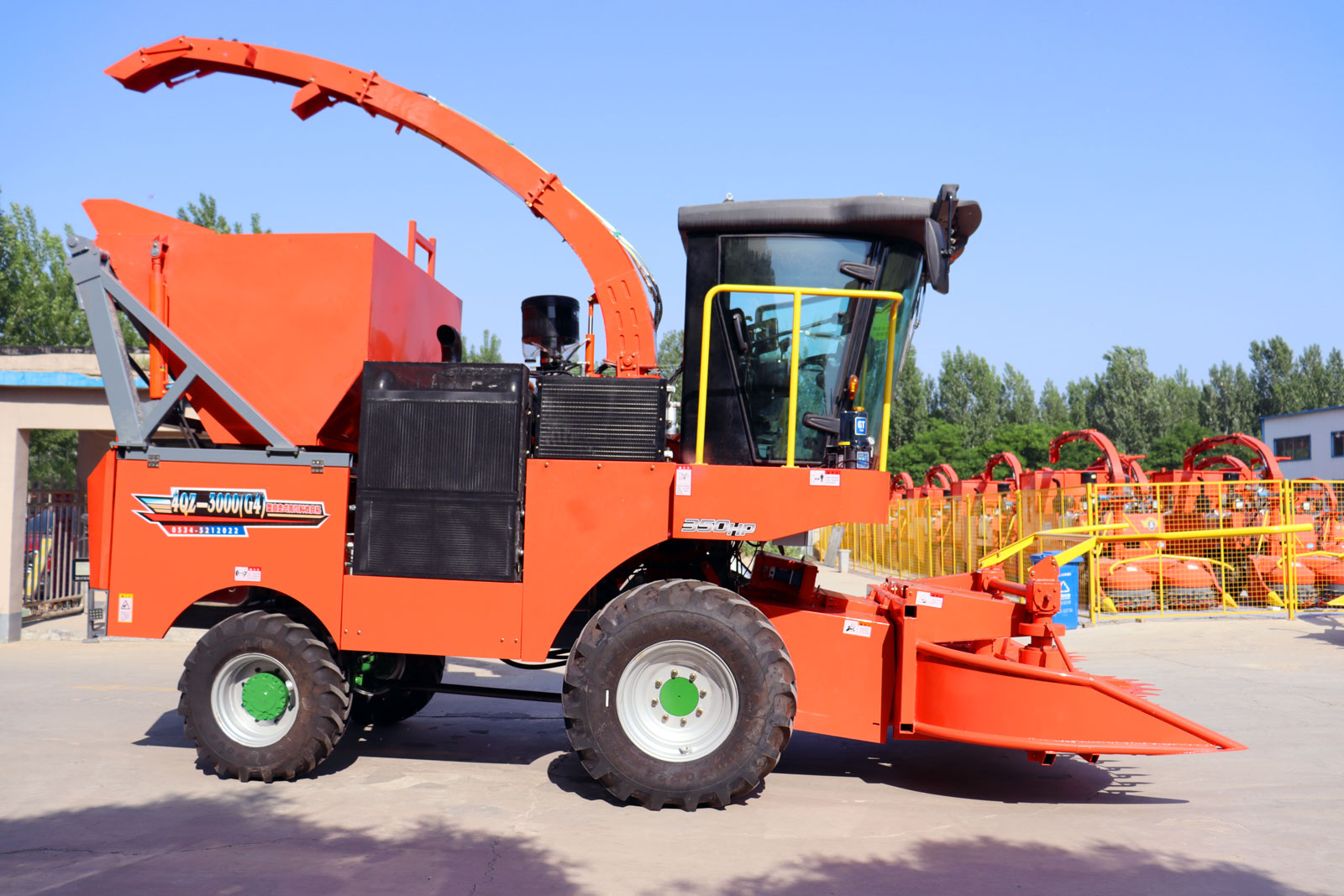 2.840m Double Disc Corn Silage Machine