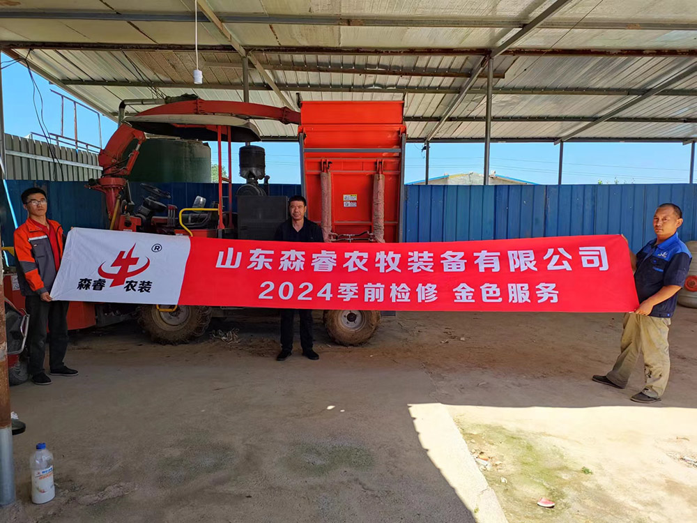 Green Feed Harvester Pre-season Maintenance, Golden Service