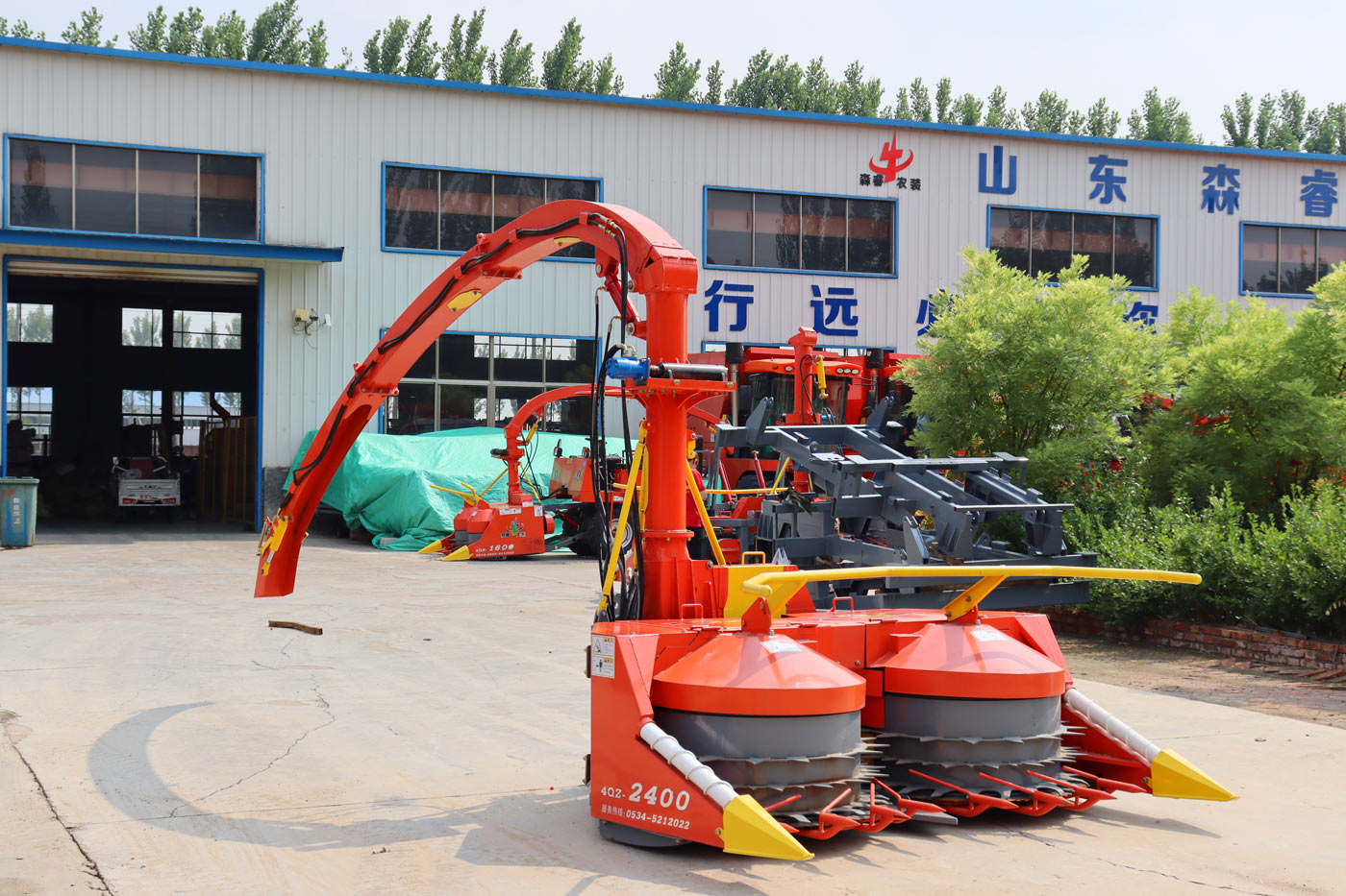 Case Silage Harvester