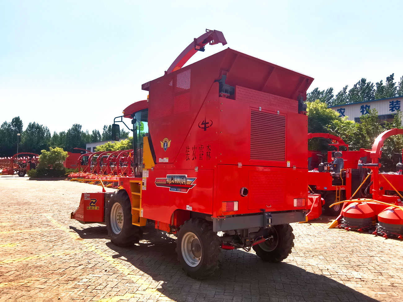 2.220m Self Propelled Forage Harvester