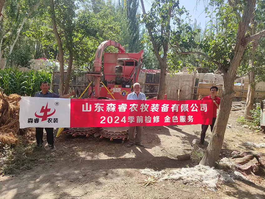 Mantenimiento de pretemporada 2024, estación Golden Service-Xinjiang