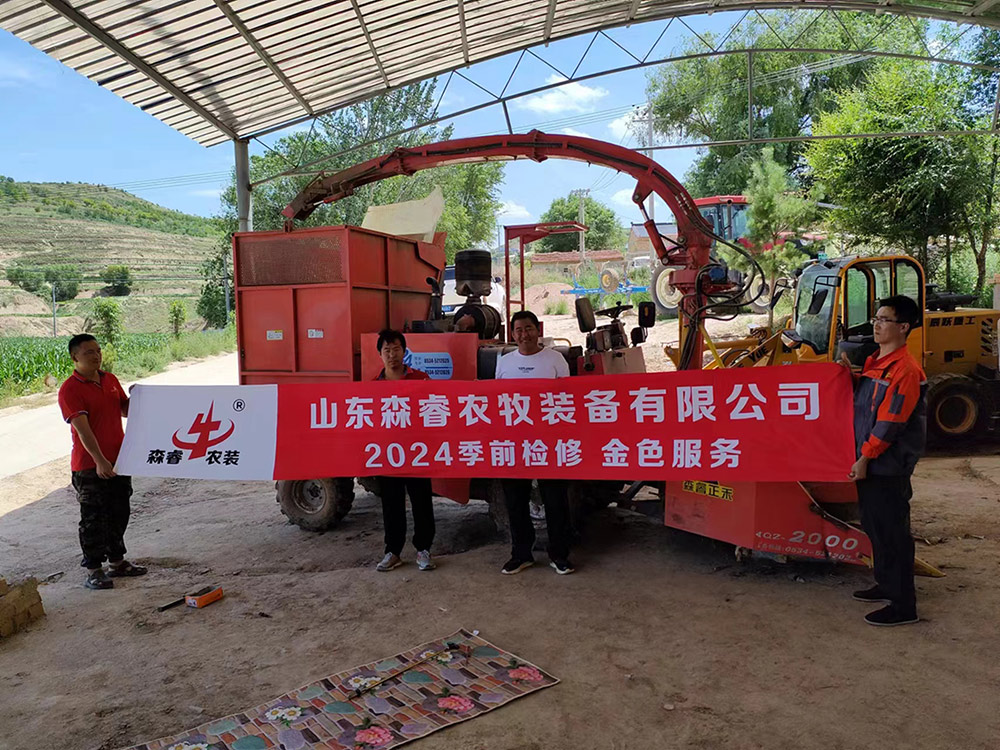  Green Feed Harvester Pre-season Maintenance, Golden Service